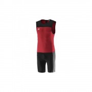 Костюм для тяжелой атлетики Adidas WL CL SUIT M красный фото
